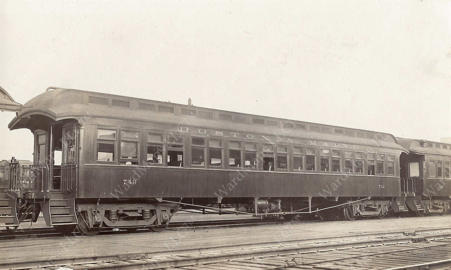 Boston & Maine Railroad Coach #749 1912