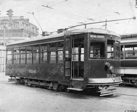 Boston Elevated Railway Co. Birney Car #9024 August 2, 1920
