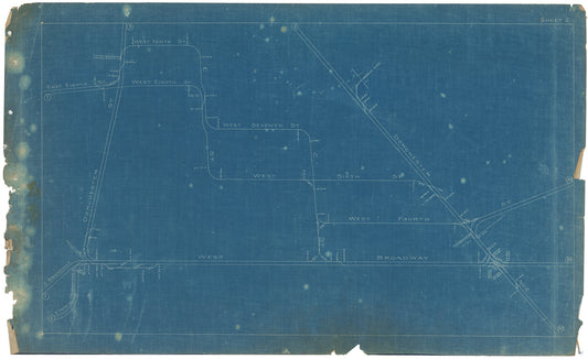 Boston Elevated Railway Co. Track Plans 1908 Plate 02