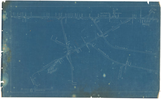 Boston Elevated Railway Co. Track Plans 1908 Plate 06