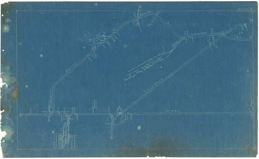 Boston Elevated Railway Co. Track Plans 1908 Plate 09