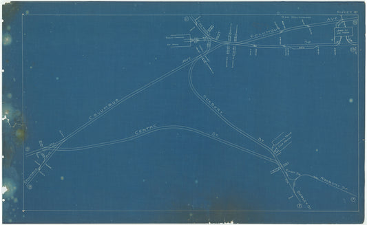 Boston Elevated Railway Co. Track Plans 1908 Plate 10