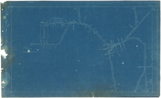 Boston Elevated Railway Co. Track Plans 1908 Plate 15