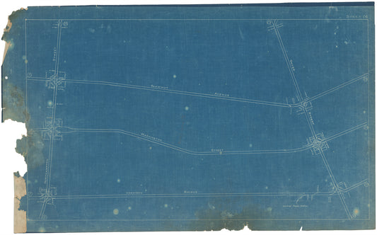 Boston Elevated Railway Co. Track Plans 1908 Plate 26
