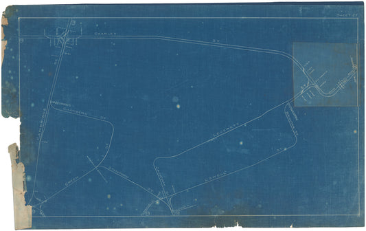 Boston Elevated Railway Co. Track Plans 1908 Plate 27