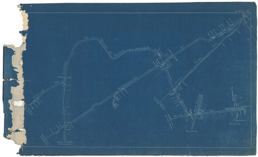 Boston Elevated Railway Co. Track Plans 1908 Plate 37