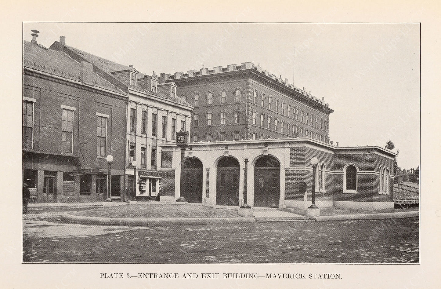 BTD Annual Report 1925 Plate 03: Maverick Station Head House