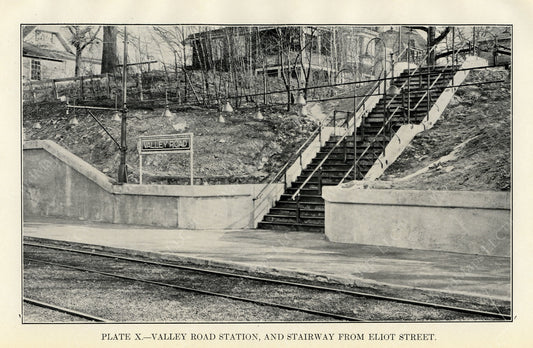 BTD Annual Report 1929 Plate 10: Valley Road Station