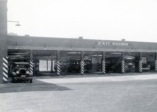 Bartlett Street Bus Garage, Roxbury, Massachusetts 1936