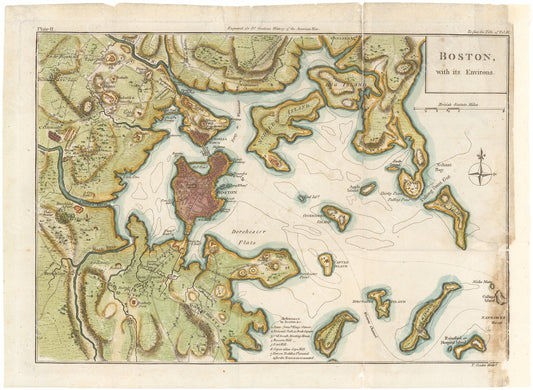 Boston and Environs 1788