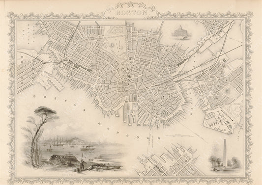 Boston, Massachusetts 1850