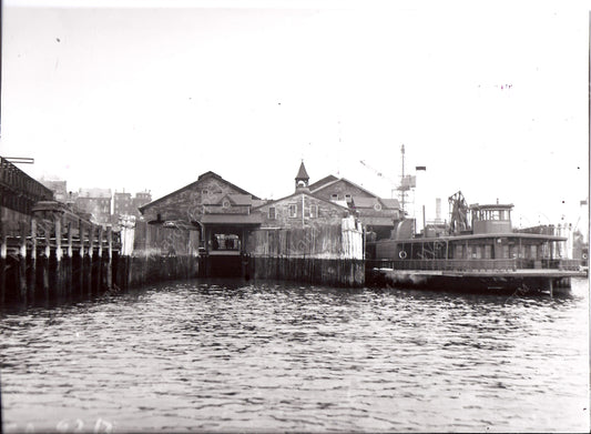 BRB&L East Boston Ferry Slips Circa Late 1930s