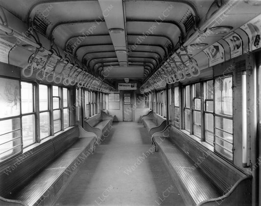 Cambridge-Dorchester Rapid Transit Car #0670, July 25, 1961