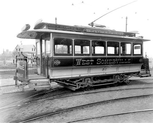 Twenty-Foot Electric Streetcar Circa 1892