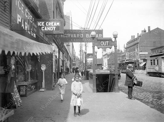 Above Central Station, Cambridge, Massachusetts, June 1912