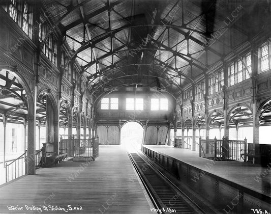 Dudley Terminal Rapid Transit Train Hall May 3, 1901