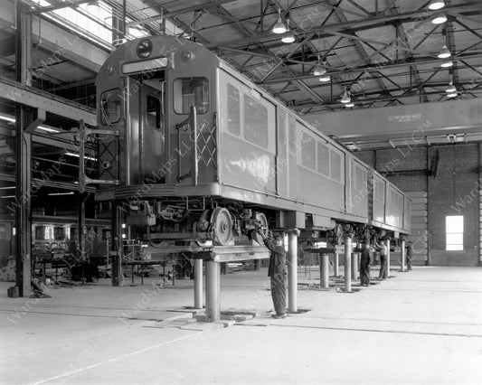 Inside Orient Heights Shops, February 12, 1952