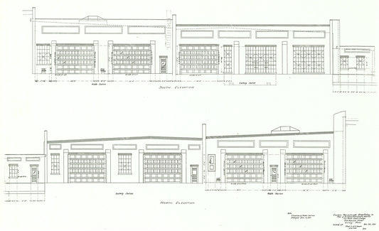 Quincy Motor Coach Garage Alterations, Quincy, Massachusetts 1931: Sheet 3 of 4