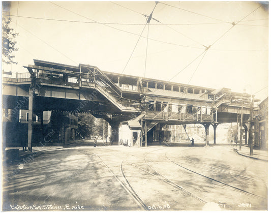 Egleston Square Station October 23, 1908