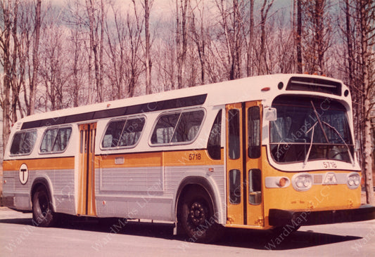 MBTA “Fishbowl” Bus #5718, 1980