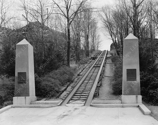Granite Railway Incline Restored, Quincy, Massachusetts 1934