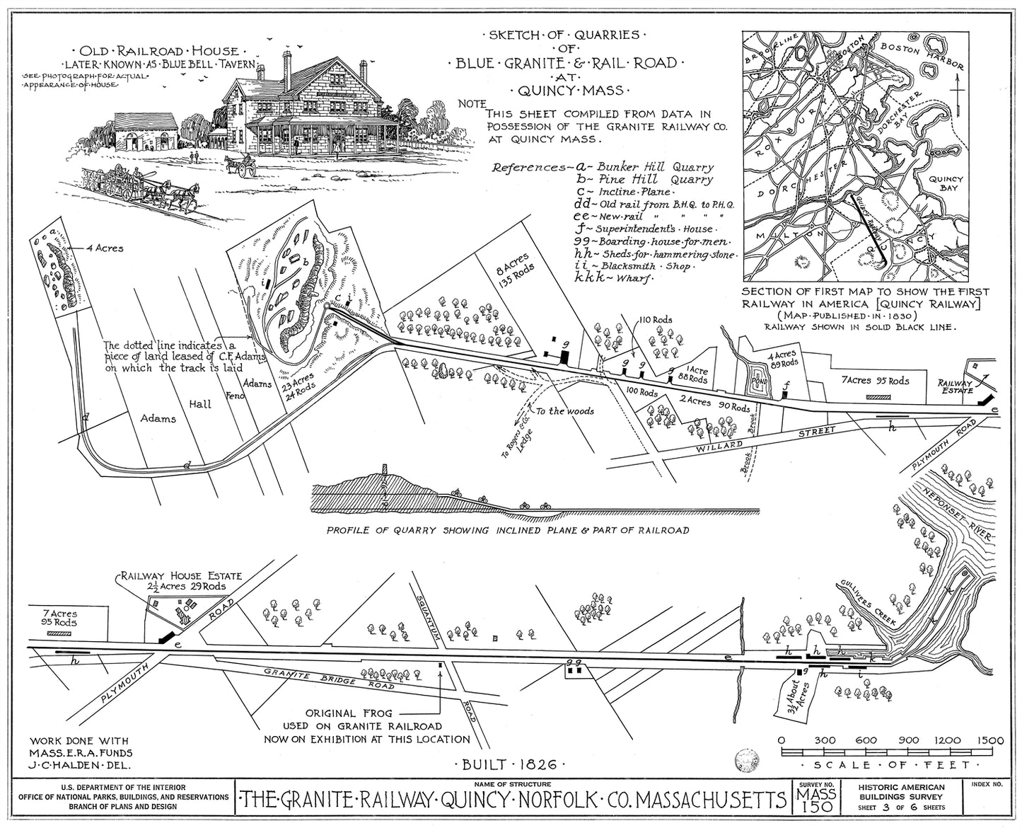 Granite Railway, Quincy, Massachusetts