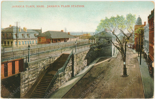Jamaica Plain Station, Boston, Massachusetts