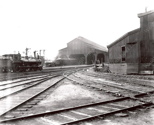 Boston & Albany Railroad Terminal Shed, Boston, June 9, 1898