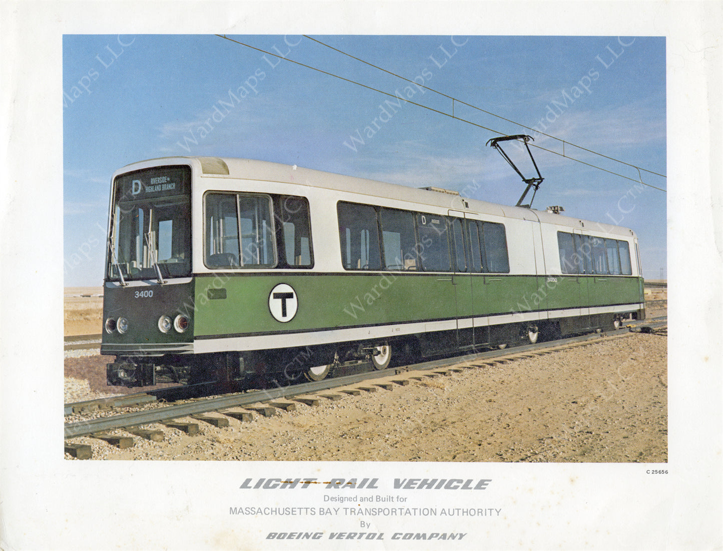 Boston’s Boeing LRV #3400, Circa 1975