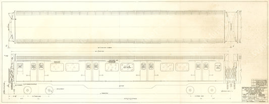 Cambridge-Dorchester Type 5 Car (Drawing A) March 1961