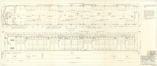 Cambridge-Dorchester Type 5 Car (Drawing B) March 1961