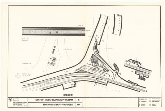 Preparing to Improve Harvard Station 1966 (Proposed)
