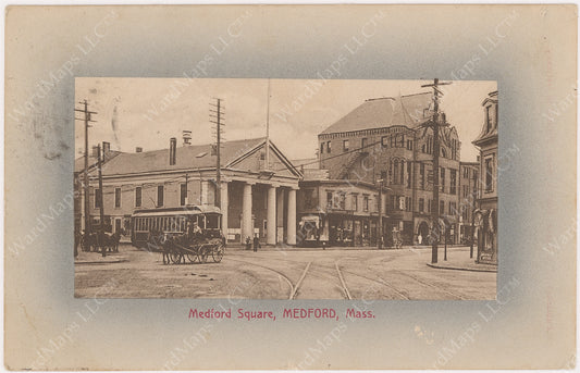 Medford Square, Massachusetts