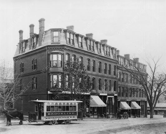Metropolitan Railroad Horsecar Circa 1860s