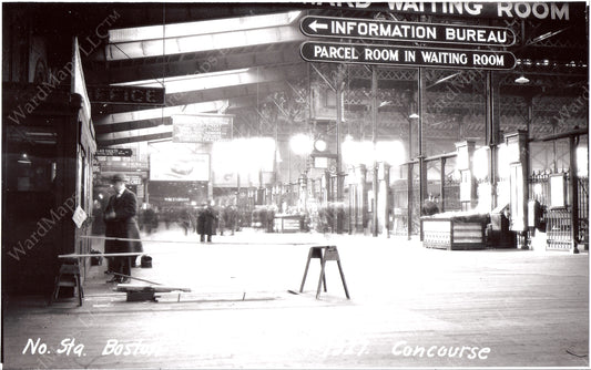 Union Station Concourse, Boston, Massachusetts February 1, 1927