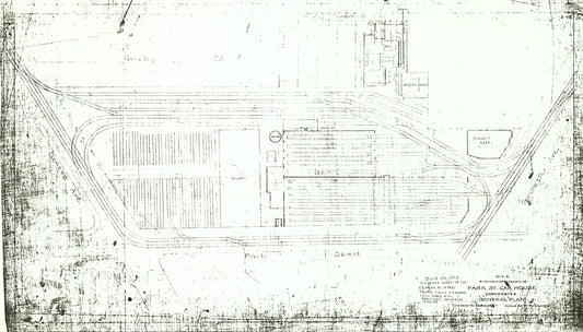 Park Street Car House, Dorchester, Massachusetts 1920