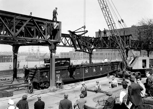 Scrapping the Atlantic Avenue Elevated 1942
