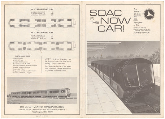 “SOAC is the Now Car!” Brochure (Side A) 1974