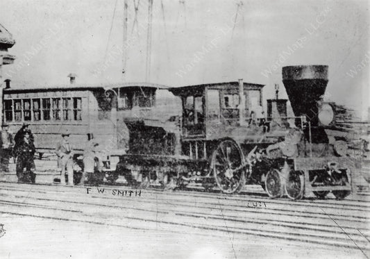 Eastern Railroad Train, Salem, Massachusetts 1848