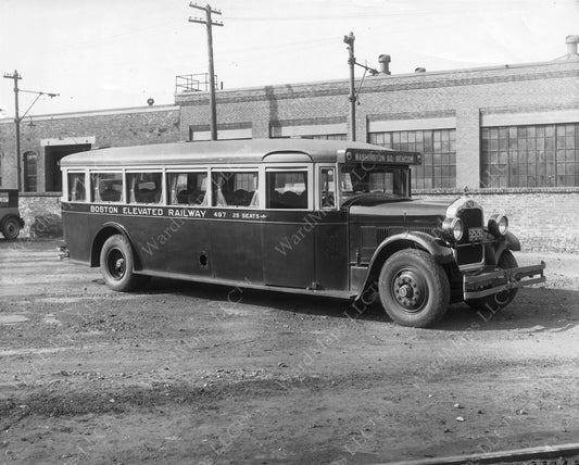 Boston Elevated Railway Co. Deluxe Service Bus 1928