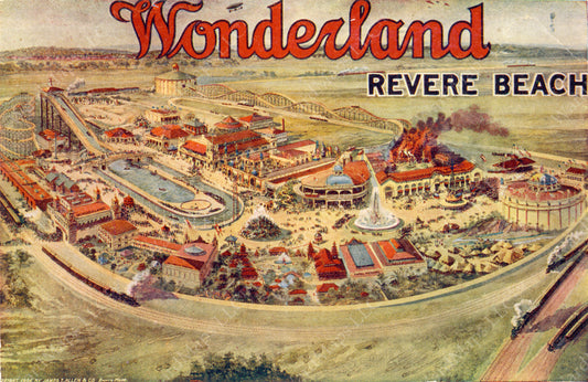 Wonderland Amusement Park, Revere, Massachusetts Circa 1910