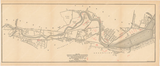 Charles River Dam Report 1903: Mosquito Breeding Places 1902