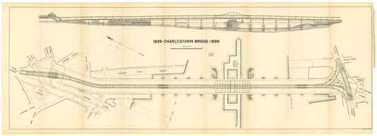BTC Annual Report 06, 1900: Charlestown Bridge 1896-1899
