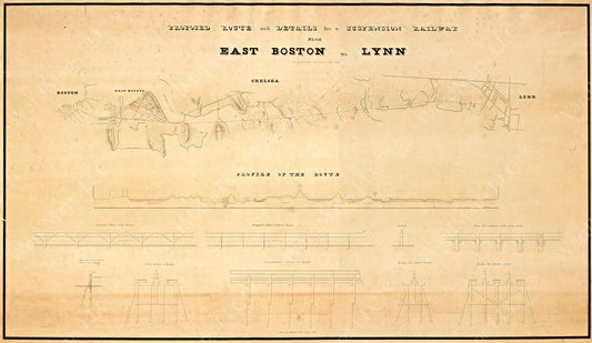 East Boston Suspension Railway 1835