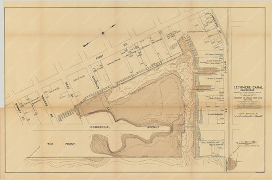 Charles River Dam Report 1903: Lechmere Canal, Cambridge, Massachusetts 1902