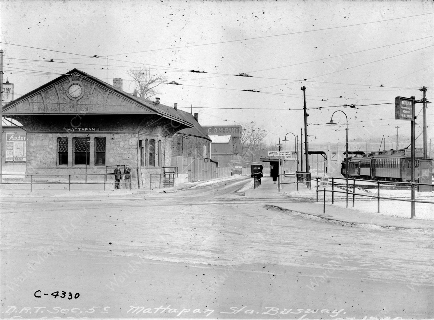 Mattapan Terminal, Dorchester, Massachusetts 1930