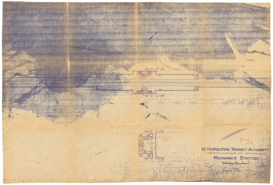 Mechanics Station Plan 1949