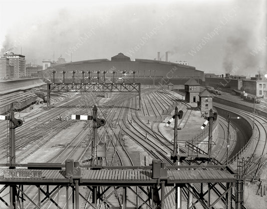 South Station Trackage Circa 1904