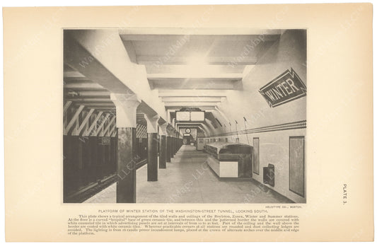 BTC Annual Report 15, 1909 Plate 03: Winter Station, Looking South