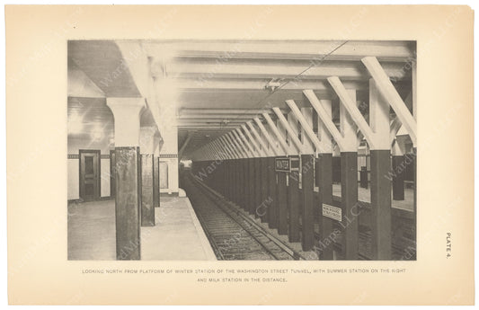 BTC Annual Report 15, 1909 Plate 04: Winter Station, Looking North